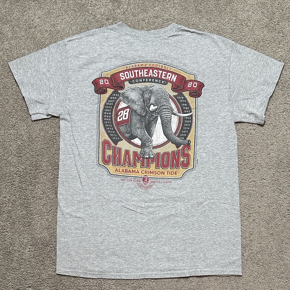 Alabama Crimson Tide SEC Champions 2020 T-shirt